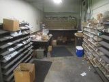 Contents of Back Room of Shelving and Fastening Hardware (BUYER MUST LOAD)