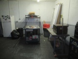 Contents of Breakroom: Refrigerator, Vending Machine, Microwave, Tables, and Desk (BUYER MUST LOAD)