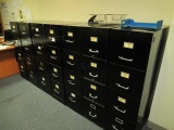 (12) 4-Drawer File Cabinets (BUYER MUST LOAD)