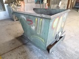 Forklift Dump Hopper, on wheels
