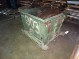 Forklift Dump Hopper, on wheels