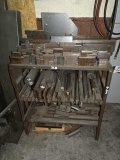 Rack of Upper and Lower Press Dies (BUYER MUST LOAD)