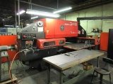 1989 AMADA Model PEGA 345, 30 Ton CNC Turret Punch, s/n AQ450032, (58) turret stations, 51.4