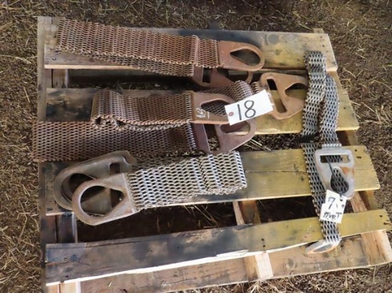 (6) Steel Belt Pipe Lifters