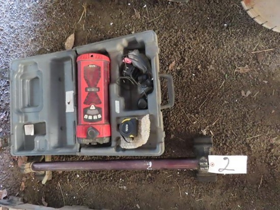 APACHE Bullseye Laser Target, with magnetic post