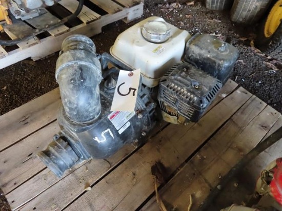 BANJO 3" Centrifugal Pump, Honda GX160 gas