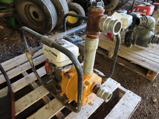 TEEL 3P956, 2" Centrifugal Pump, Honda GX160 gas