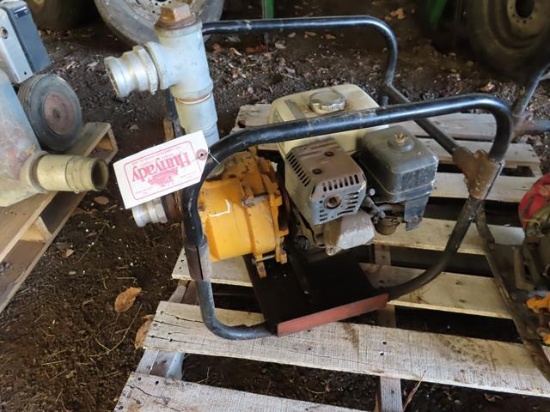 TEEL 3P956, 2" Centrifugal Pump, Honda GX160 gas