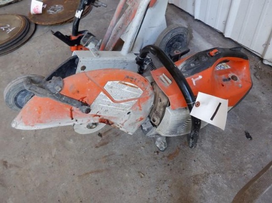 STIHL TS420 Demo Saw