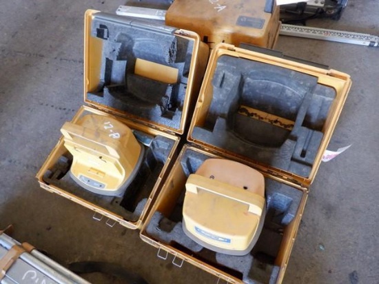 (2) SPECTRA PRECISION Rotating Lasers (Missing Parts - Not Running)