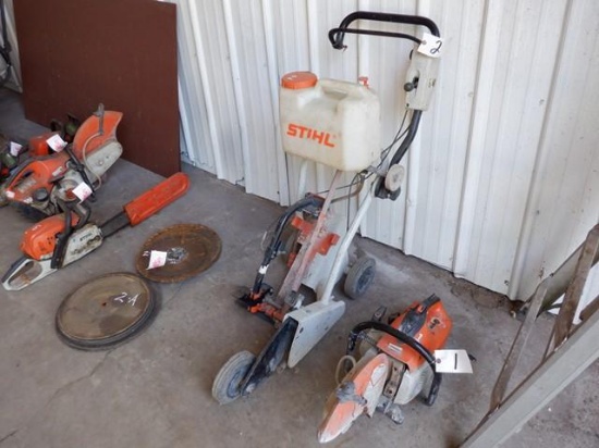 STIHL Demo Saw Cart, with water system