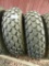 (2) UNUSED 14.9-24 tires, with rims