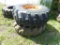 (2) 17.5Lx24 Tires, with rims