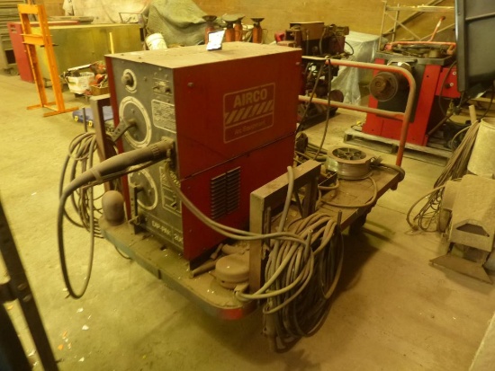 AIRCO Dip-Pak 200 Wire Feed Arc Welder, with cart