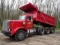 1987 AUTOCAR Tri-Axle Dump Truck, VIN# 1WBUCCJE1HU303802, powered by Cummins NTC-300, 300HP diesel