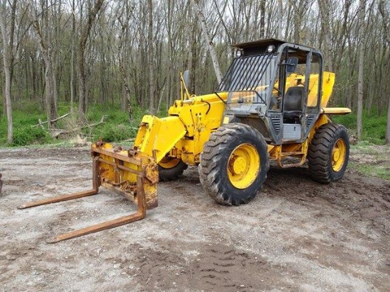 1996 JCB Model 508-40, 8,000# Rough Terrain Telescopic Forklift, s/n 0576164, powered by 4 cylinder