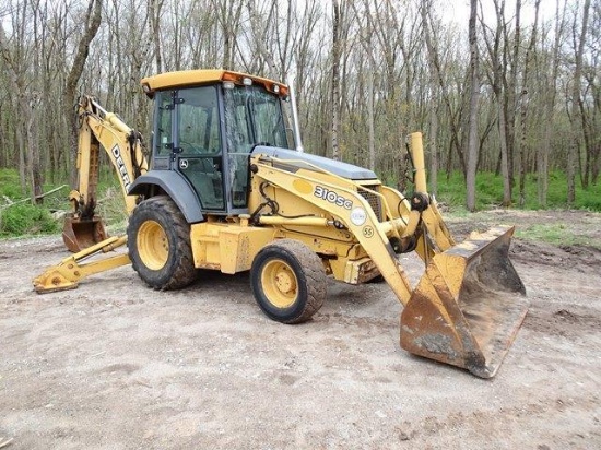 2005 JOHN DEERE Model 310SG, 4x4 Tractor Loader Extend-A-Hoe, s/n 949493, powered by JD diesel