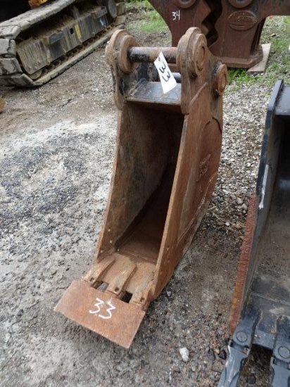 Tag 12" Digging Bucket (Welded-On Plate) (Takeuchi TB290)