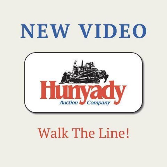 VIDEO! Walk along with Dan Irwin as he walks the auction line at our J. Rich Concrete auction site!
