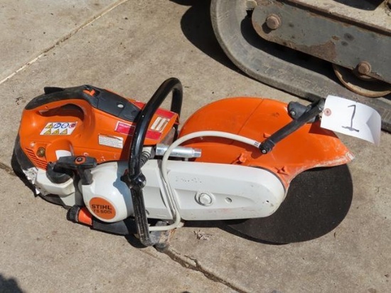 STIHL TS500i Demo Saw