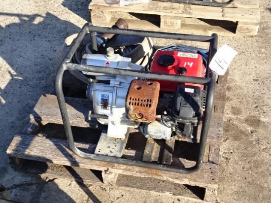 PREDATOR 3" Trash Pump, with suction and discharge hose