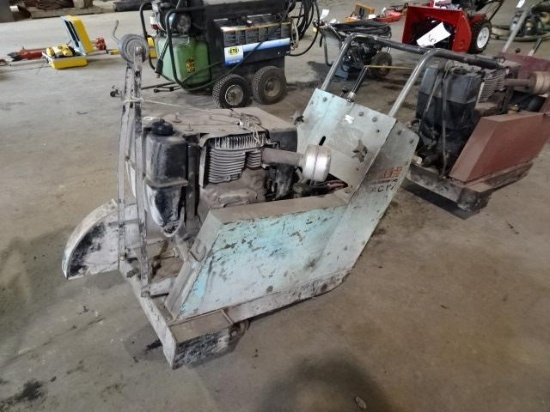 TARGET PAC-IV Concrete Saw, Kohler 16HP