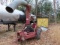 GIANT-VAC Model 3001 Tow Behind Lawn Vac System, s/n 94242525, powered by Wisconsin 40HP gas engine,