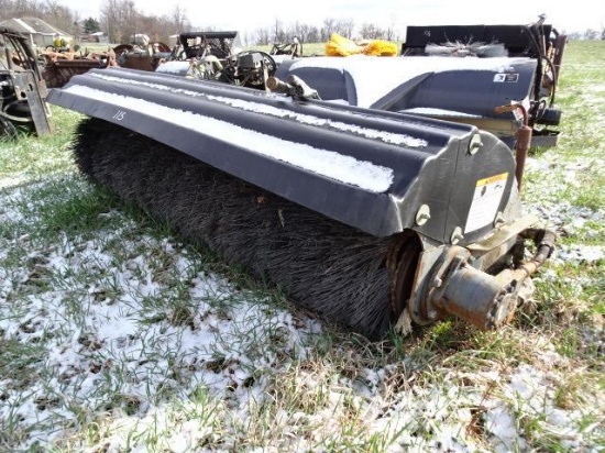 BOBCAT 84" Hydraulic Angle Broom (AL-156) (Skid Steer) (Derry Lane - Blairsville)...(RESERVED FOR US