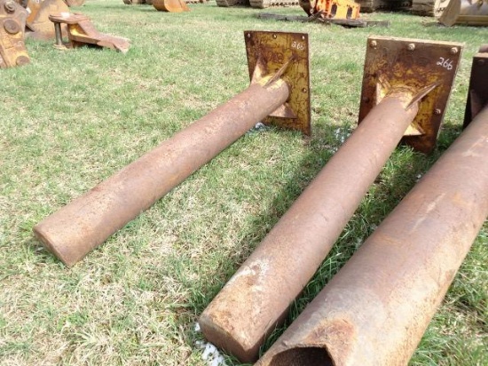 (2) Manhole Tampers (320D/320E/321C/325F/PC228) (1 Missing Bracket) (PT-201 and PT-202) (Derry Lane