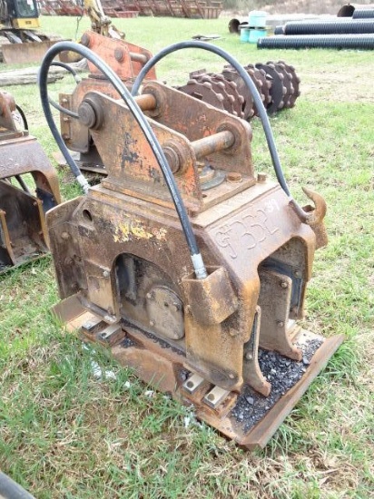 NPK C6-B Plate Compactor, s/n 08269 (PC120/PC128/314C/314D/314E/ED150) (AT-101) (Derry Lane -