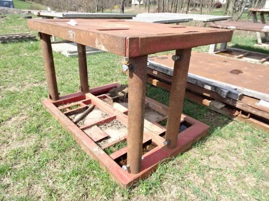 EFFICIENCY 4' x 6' x 4" Trench Box, s/n 143701, with 36" spreaders (Cert) (Derry Lane - Blairsville)