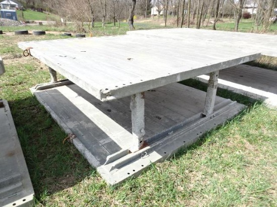 EFFICIENCY 8' x 10' Aluminum Trench Box, s/n 137686, with adjustable spreaders (Cert) (Derry Lane -