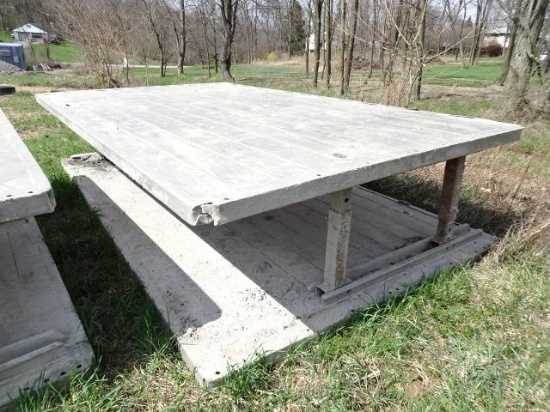 EFFICIENCY 8' x 14' Aluminum Trench Box, s/n 147680, with adjustable spreaders (Cert) (Derry Lane -