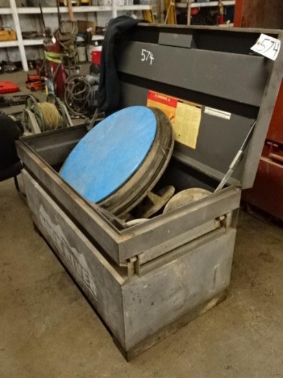 Gang Box with pipe caps (North Spring Street - Blairsville)