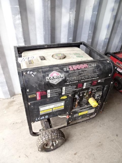 TAHOE TI 10,000 LXI 10,000 Watt Portable Generator (Not Running) (North Spring Street - Blairsville)