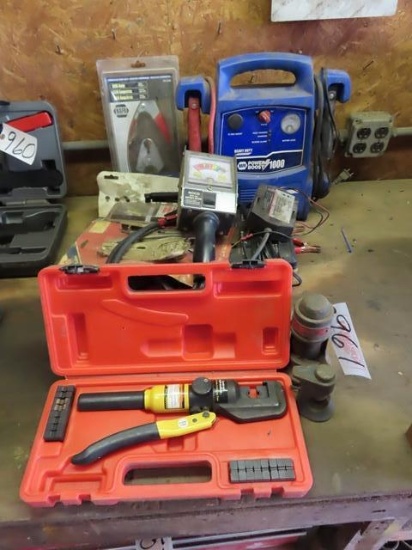 Wire Crimpers, Jump Cable Ends, and Jump Box (McKeesport)