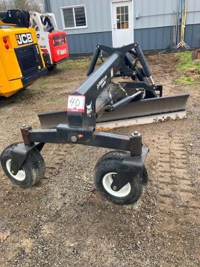 2013 BOBCAT Model M-Grader 84 Hydraulic Grader Attachment, s/n 648002399, with hydraulic raise and