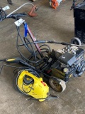 KARCHER K2.40 Electric Pressure Washer and CRAFTSMAN 5HP, 1800PSI Pressure Washer, Briggs & Stratton