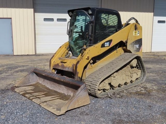 2009 CATERPILLAR Model 279C Crawler Skid Steer Loader, s/n MBT00747, powered by Cat C3.4 diesel