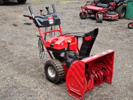 TROY-BILT 2-Stage Snow Blower, 26" cut, Tecumseh 8.5HP