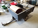(2) Walk Behind Seeders, Pull Cart, and Roller