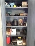 Cabinet and Contents: Welding and Cutting Supplies