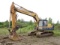 1988 KOMATSU Model PC200-3 Hydraulic Excavator, s/n 34508, powered by Komatsu 6 cylinder diesel