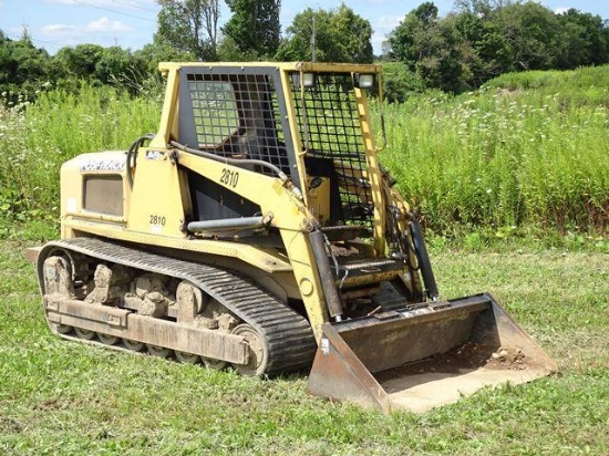 2003 ASV 2810 Posi Track Crawler Skid Steer Loader, s/n AMF00680, powered by Isuzu 4 cylinder diesel