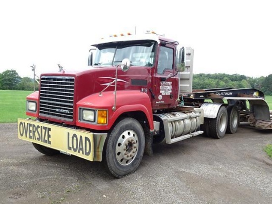 2012 MACK Model CHU613 Pinnacle Tandem Axle Truck Tractor, VIN# 1M1AN07Y7CM009874, powered by Mack