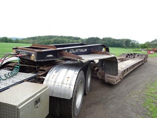 2006 BIG TOW Model B50DTG Platinum 50 Ton Tri-Axle Lowboy Trailer, VIN# 4KNFB25336L161380, equipped