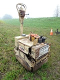 1997 INGERSOLL RAND Model DX-70E Tandem Walk Behind Roller, s/n SD70-11, powered by Kubota 1