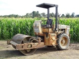 1989 INGERSOLL RAND Model SD-40D Vibratory Compactor, s/n 5501S, powered by JD 4 cylinder diesel