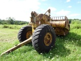 1955 CATERPILLAR Model 80 Tow Behind Cable Scraper, s/n 5W817, equipped with 15 - 20 cubic yard