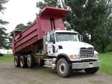 2005 MACK Model CV713 Granite Tri-Axle Dump Truck, VIN# 1M2AG10C65M017042, powered by Mack E7, 460HP